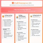 Quick Tips for Crafting Through Different Emotions