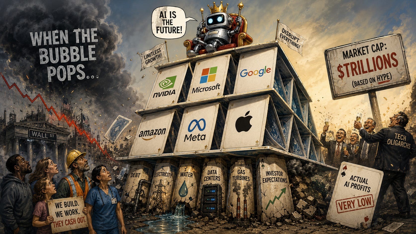 The AI Bubble It Won’t Steal Your Job, It’ll Crash the Economy