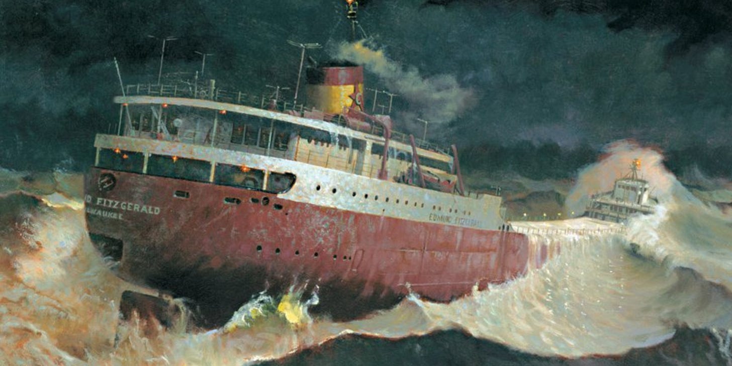 Ingram Distillery Announces Floating Barrelhouse Built From Salvaged SS  Edmund Fitzgerald