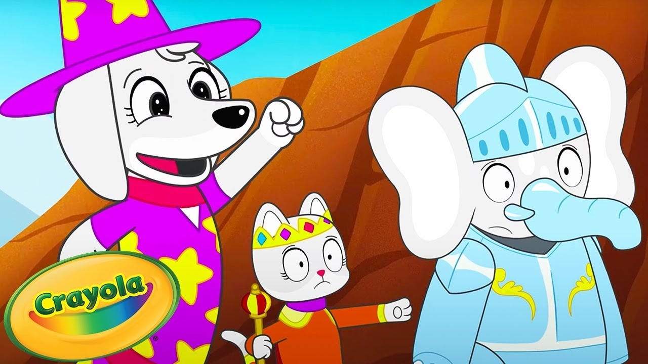 Wizards, Dragons, A Rescue! 🏰 Crayola Scribble Scrubbie Pets | Cartoons for Kids Wizards, Dragons, A Rescue! 🏰 Crayola Scribble Scrubbie Pets | Cartoons for Kids