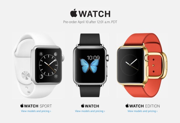 apple watch pre order time on friday 2015 apple watch pre order time on friday 2015