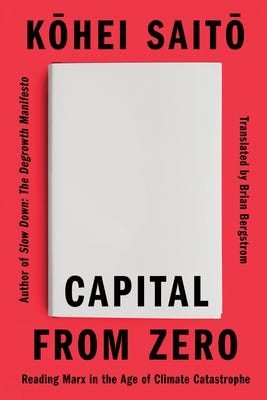Capital From Zero: Reading Marx in the Age of Climate Catastrophe