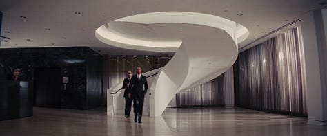 Wolf of Wall Street film stills showing office interior