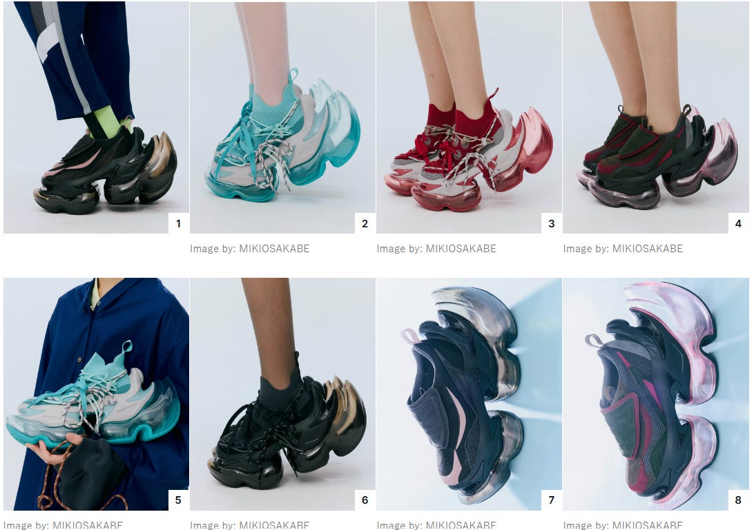 Tokyo's MIKIOSAKABE Goes Full Sci-Fi With New “Bounce” Shoes