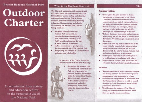 BBNP Outdoor Charter Part 1 BBNP Outdoor Charter Part 1