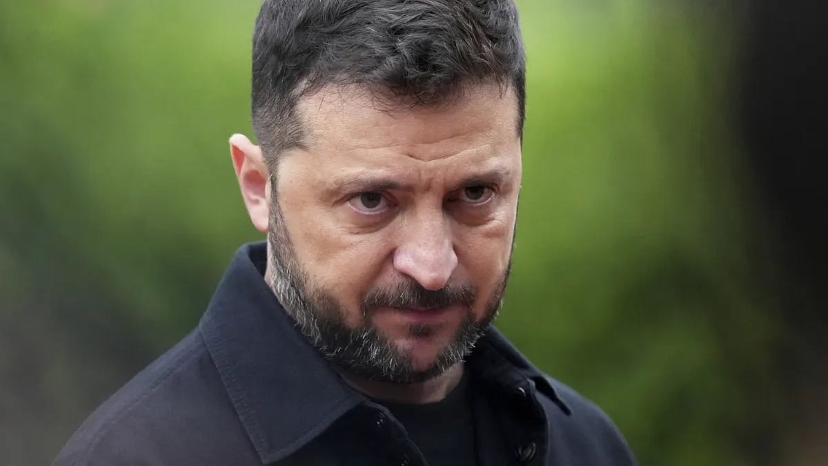 乌克兰总统泽伦斯基(Volodymyr Zelenskyy)。(美联社) 乌克兰总统泽伦斯基(Volodymyr Zelenskyy)。(美联社)