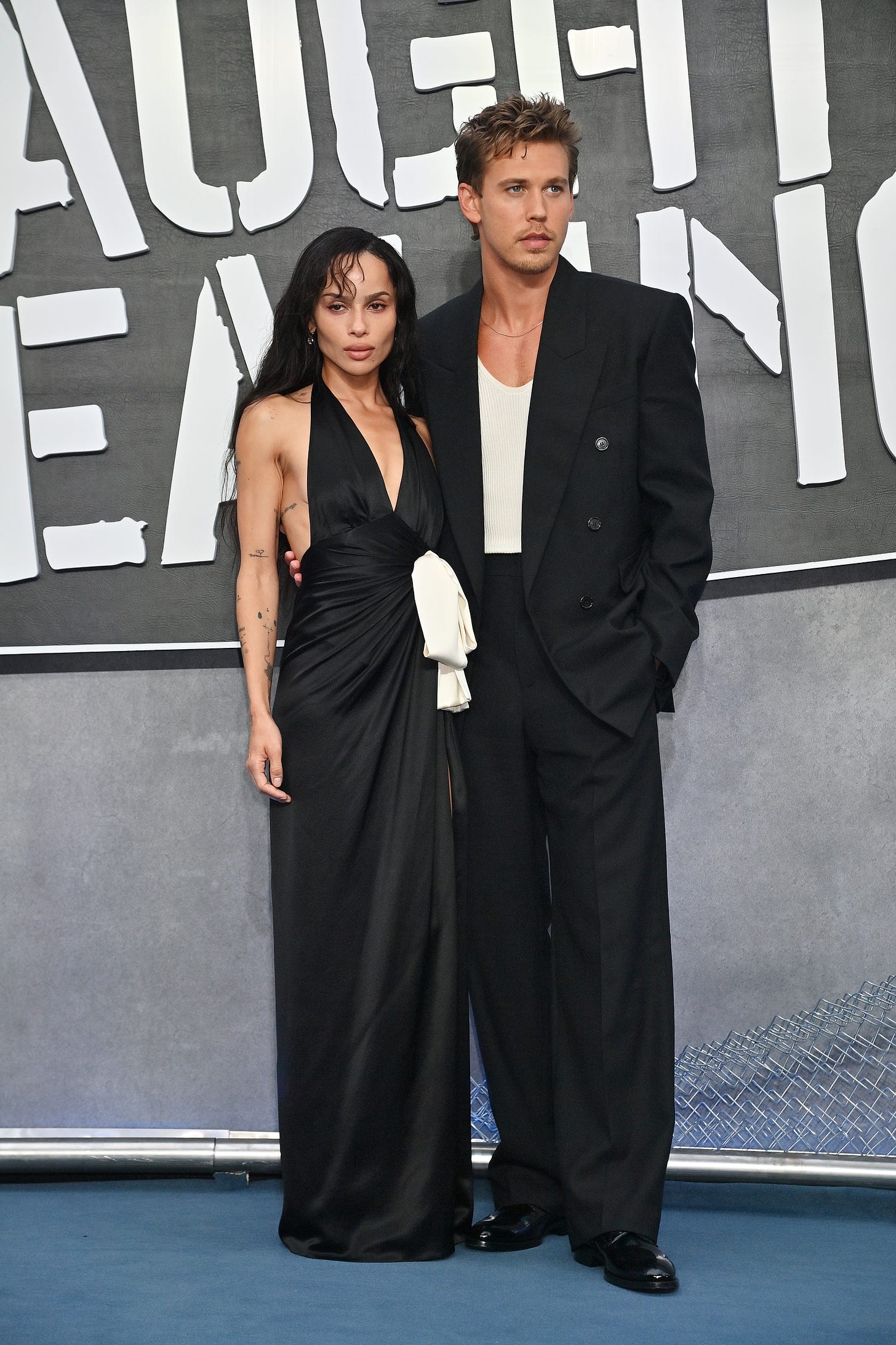 Zoë Kravitz and Austin Butler Match for 'Caught Stealing' London Premiere |  Marie Claire