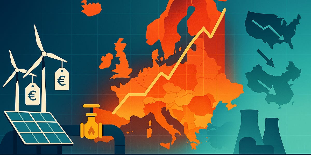 Comparative Industrial Energy Prices: Europe vs China and the USA (2008 ...