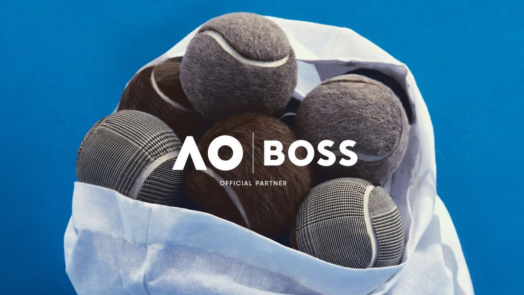 BOSS named as Australian Open's lifestyle outfitter for 2027