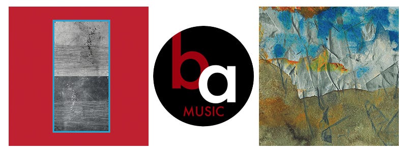 Wadada Leo Smith, Constellations And Hemispheres; Burning Ambulance Music logo; Michael Sarian, In This Desert