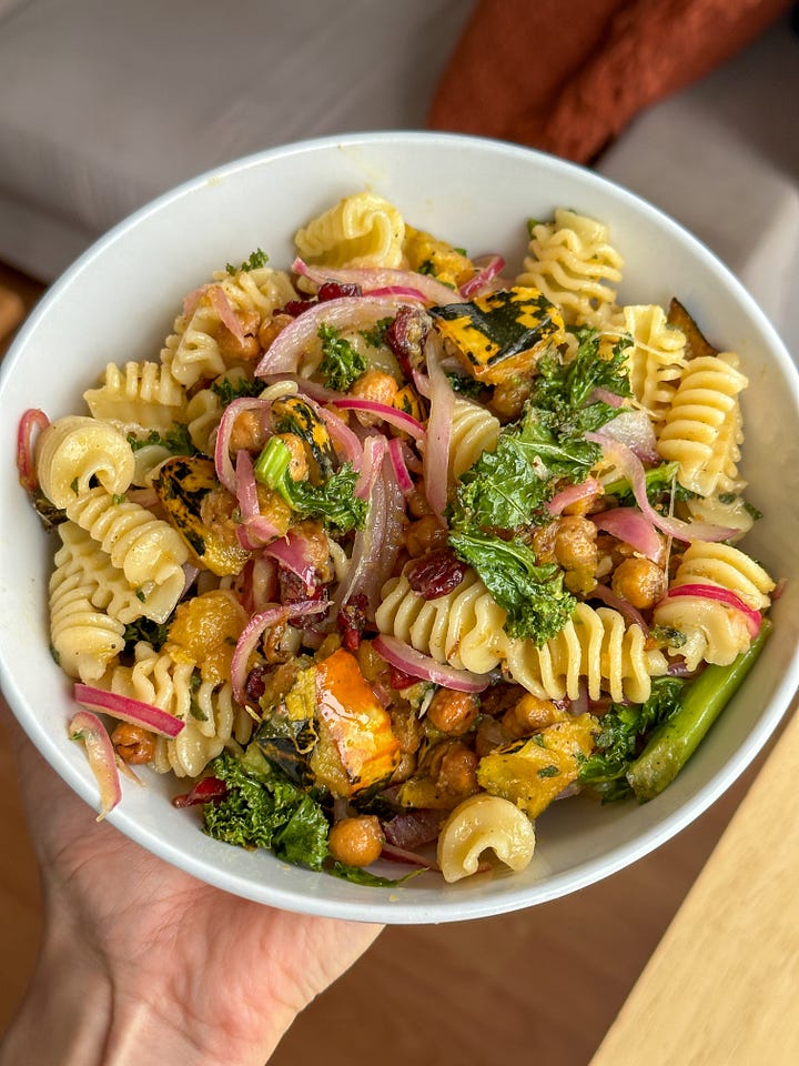 Fall Pasta Salad - by Raquel Ravivo - Fresh off the Stack