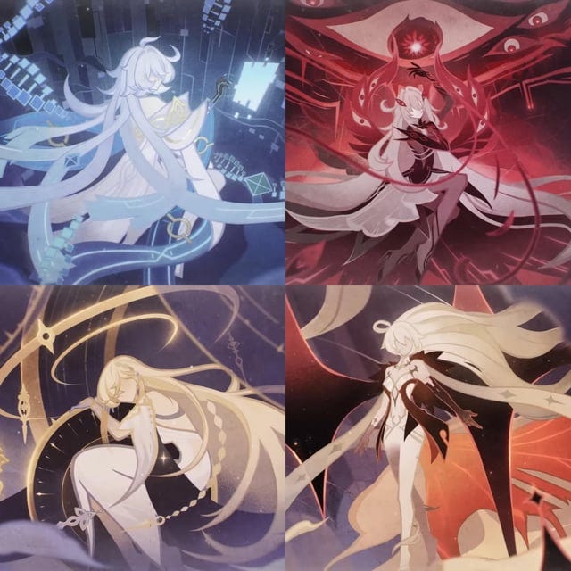 r/Genshin_Impact - The Heavenly Principle's Four Shades finally revealed!