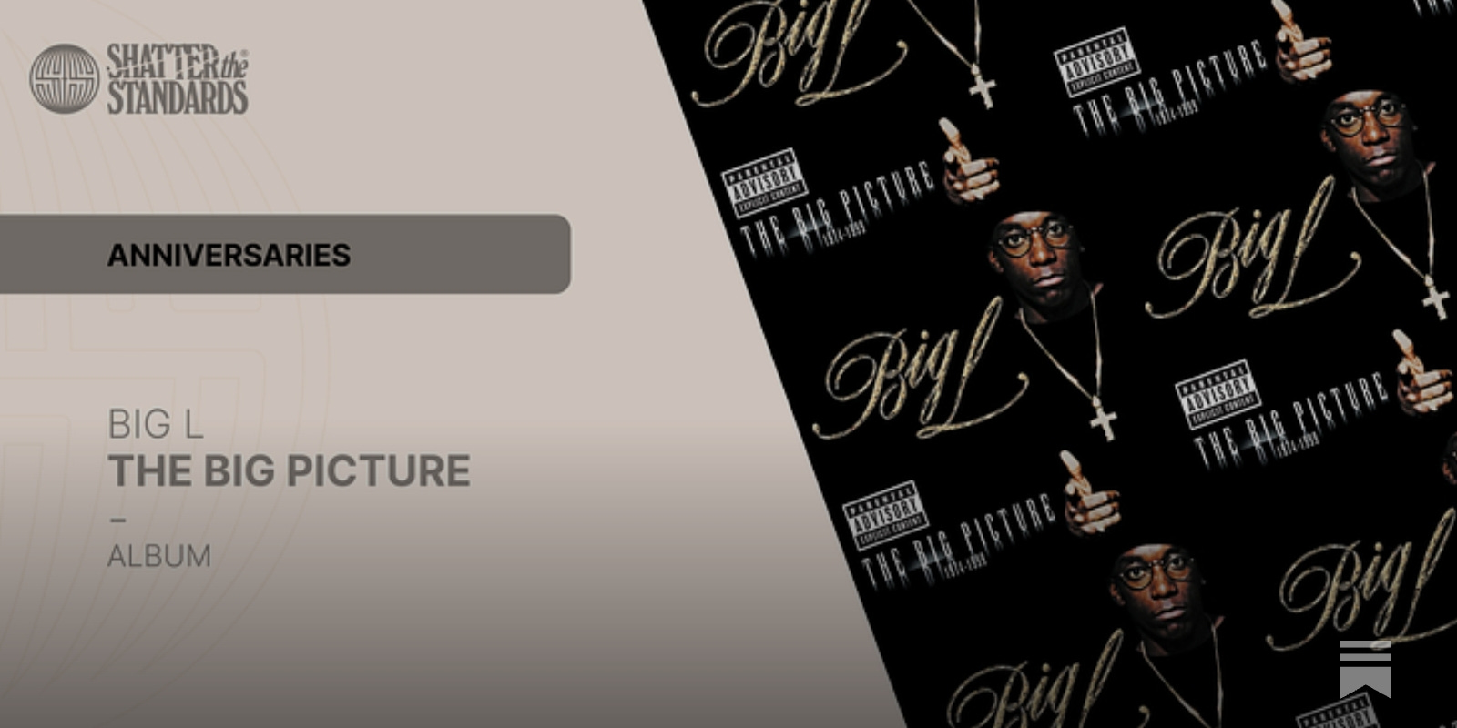 Anniversaries: The Big Picture by Big L