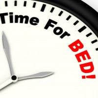 Go to bed and get some sleep!