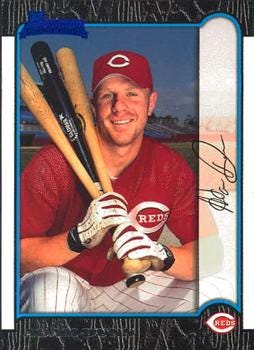 1999 Bowman #369 Adam Dunn Front