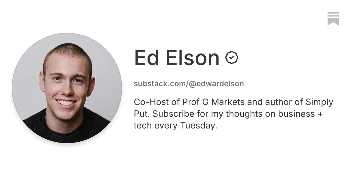 Ed Elson | Substack