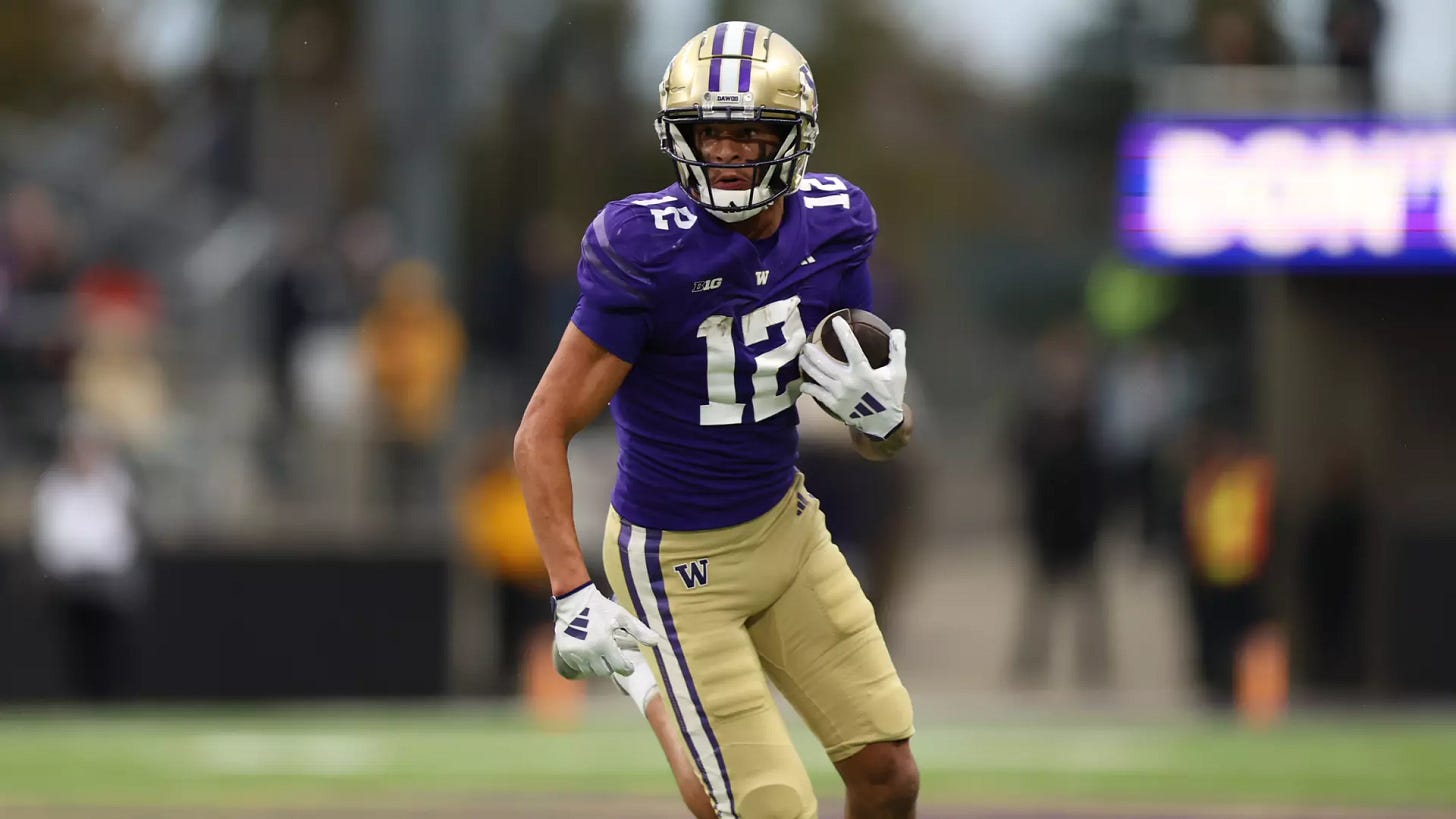 Boston Tabbed To Biletnikoff Watch List - University of Washington Athletics