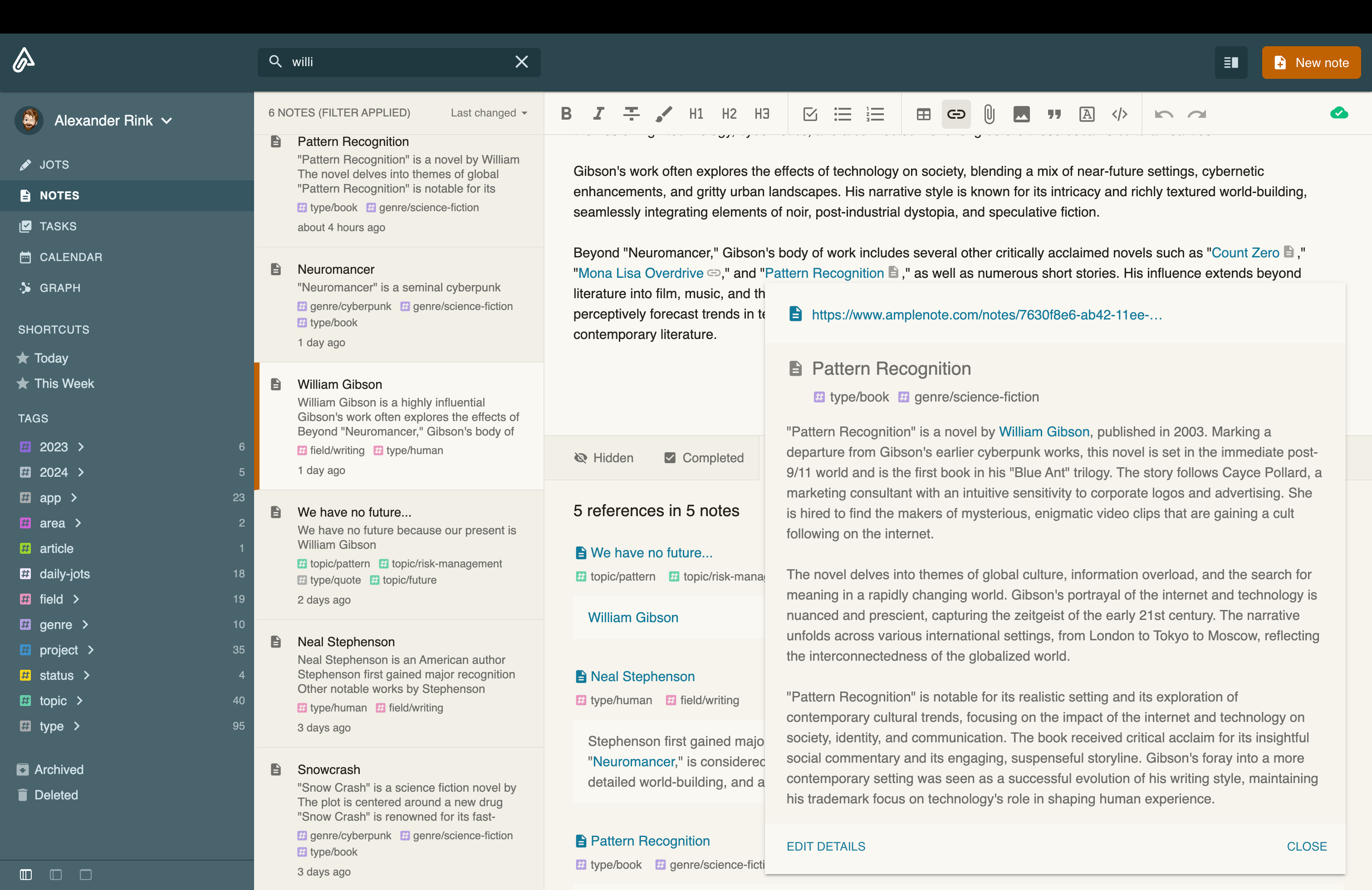 Unleashing the Mind: Amplenote - by Alexander Rink