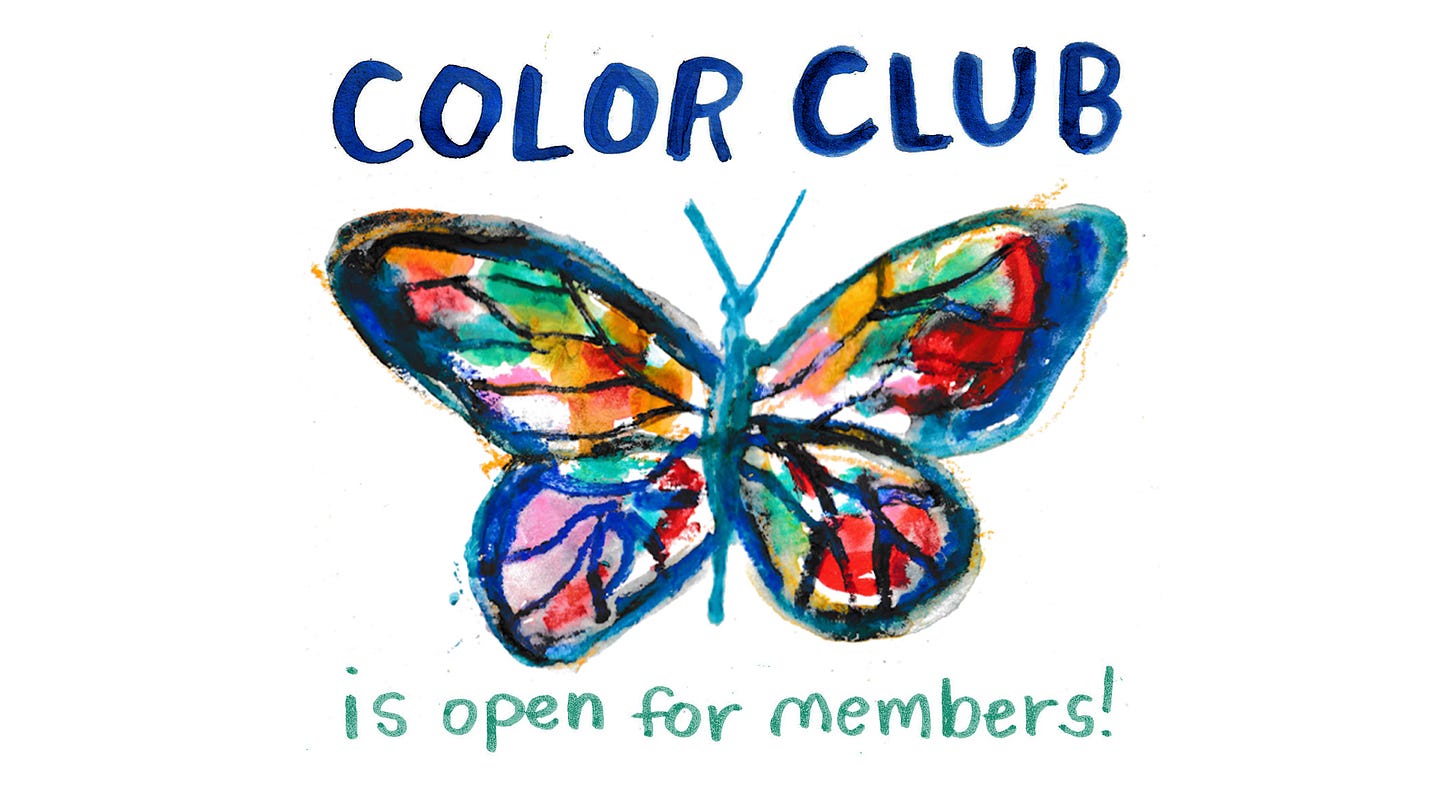 color club with Beth Spencer