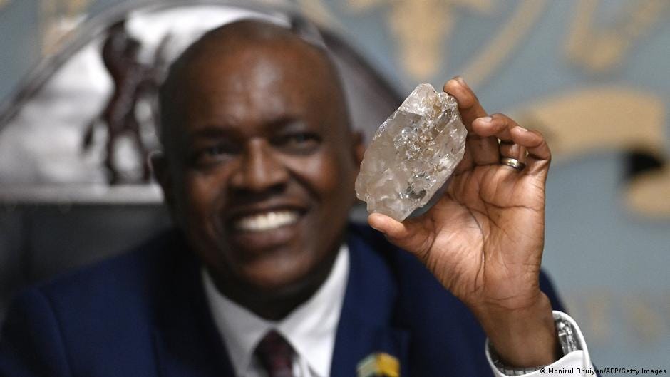 Botswana unearths world's second-largest diamond - DW - 08/22/2024 Botswana unearths world's second-largest diamond - DW - 08/22/2024