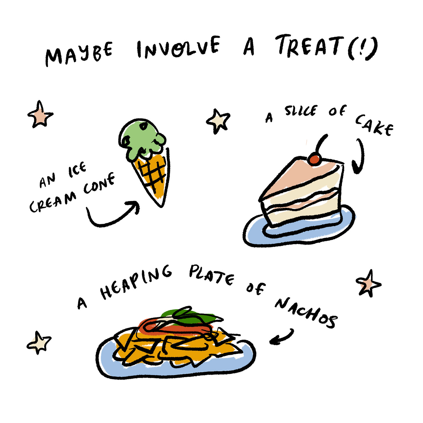 Maybe involve a treat along the way.