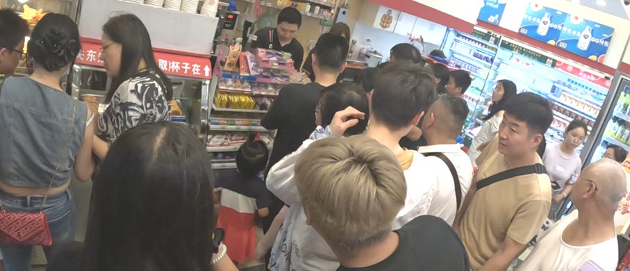 A group of people in a store
AI-generated content may be incorrect. A group of people in a store
AI-generated content may be incorrect.