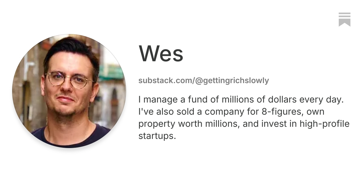 Wes | Substack