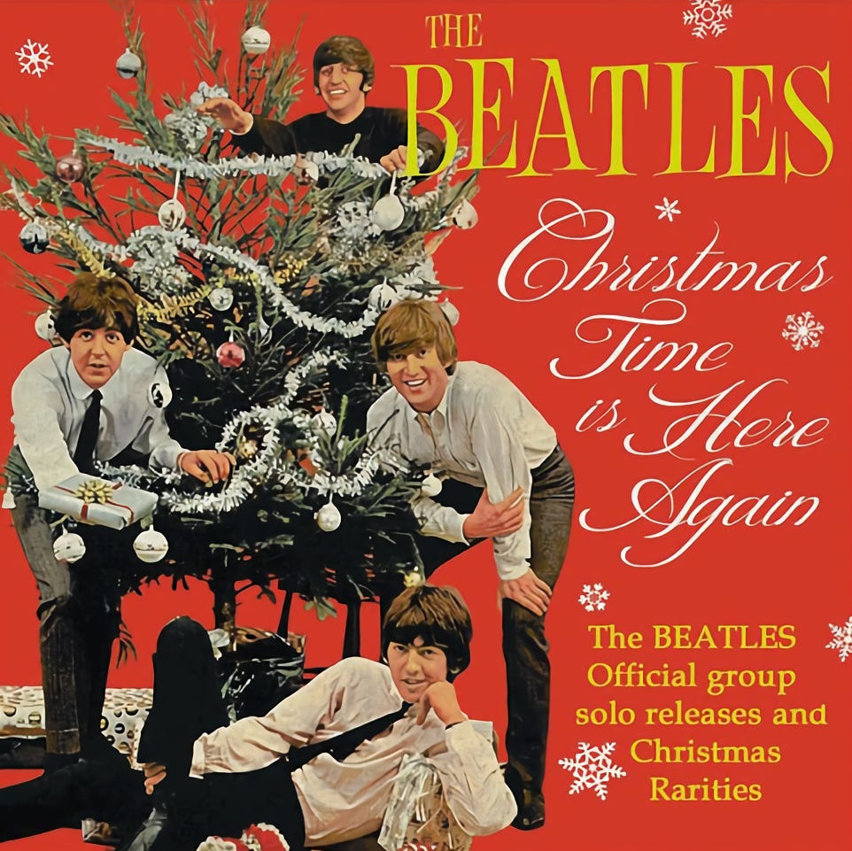 洋楽 Another Beatles Christmas Record ANOTHER BEATLES CHRISTMAS RECORD 1964 Lyntone Fan Club Flexi VG+/