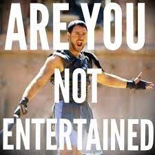 Are You Not Entertained? - Home | Facebook Are You Not Entertained? - Home | Facebook