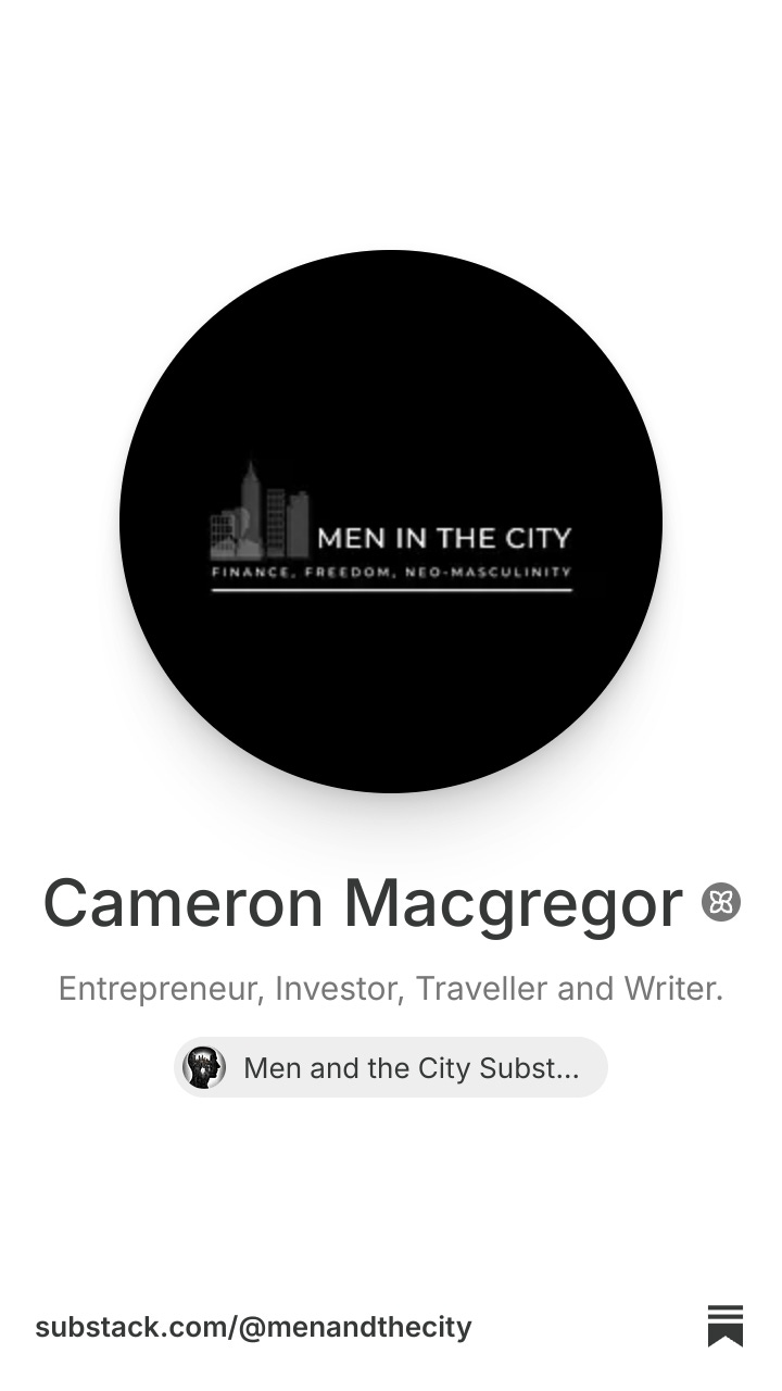 Cameron Macgregor | Substack