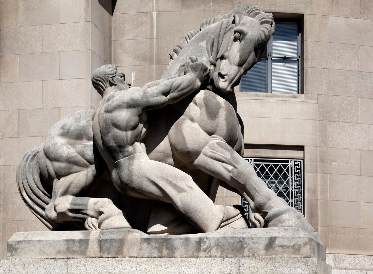 Man Controlling Trade - Wikipedia