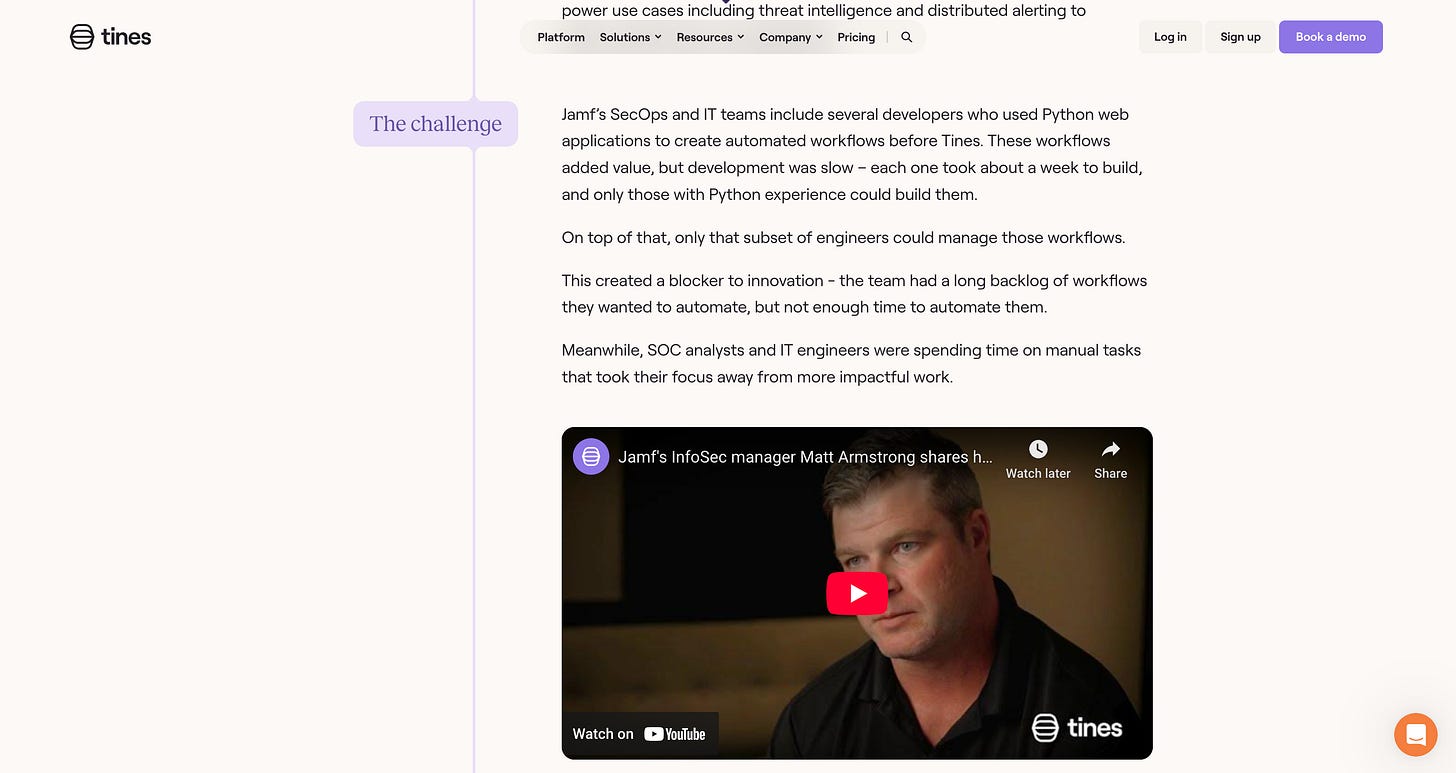 The challenge section of the Jamf customer story. The challenge section of the Jamf customer story.