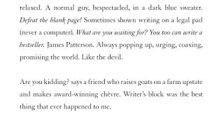 Moved upstate to make award-winning chèvre. Writer's block was the best thing.