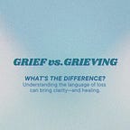 Resting Grief Face | a Substack by Grief and Light