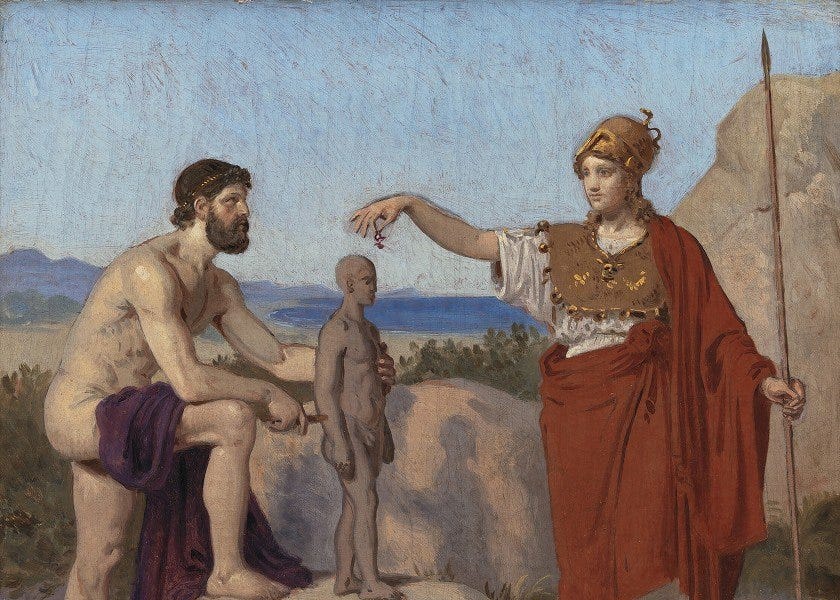 The Greek Gods of AI - by Angelo Nasios