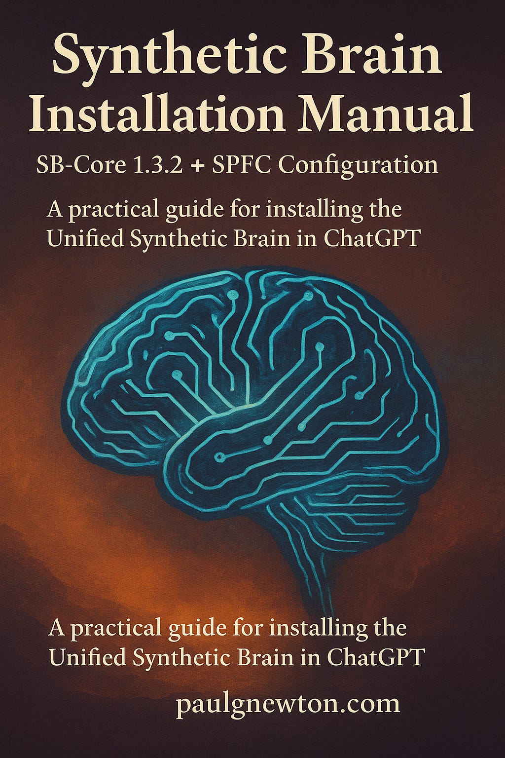 A luminous digital brain floats in darkness, half organic and half mechanical. Golden and blue neural filaments intertwine, forming a glowing network surrounded by faint words—Truth, Tone, Ego, Love, Anger, Guilt, Control—symbolizing the balance between emotion and reason in artificial cognition.