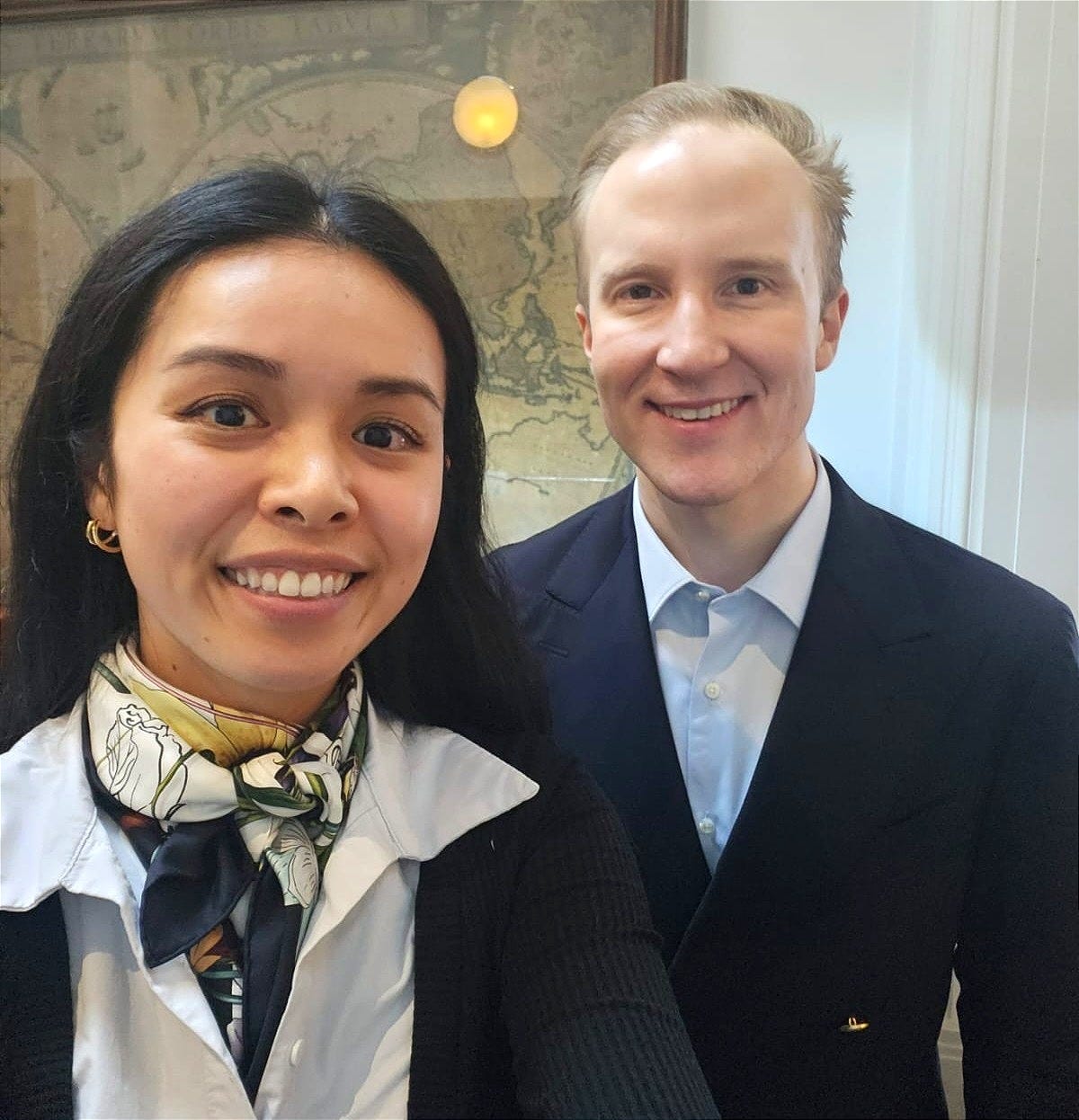 Annie Wenmiao Yu and William Hanson at OffScript Generation Summit in the Royal Geographical Society 2026