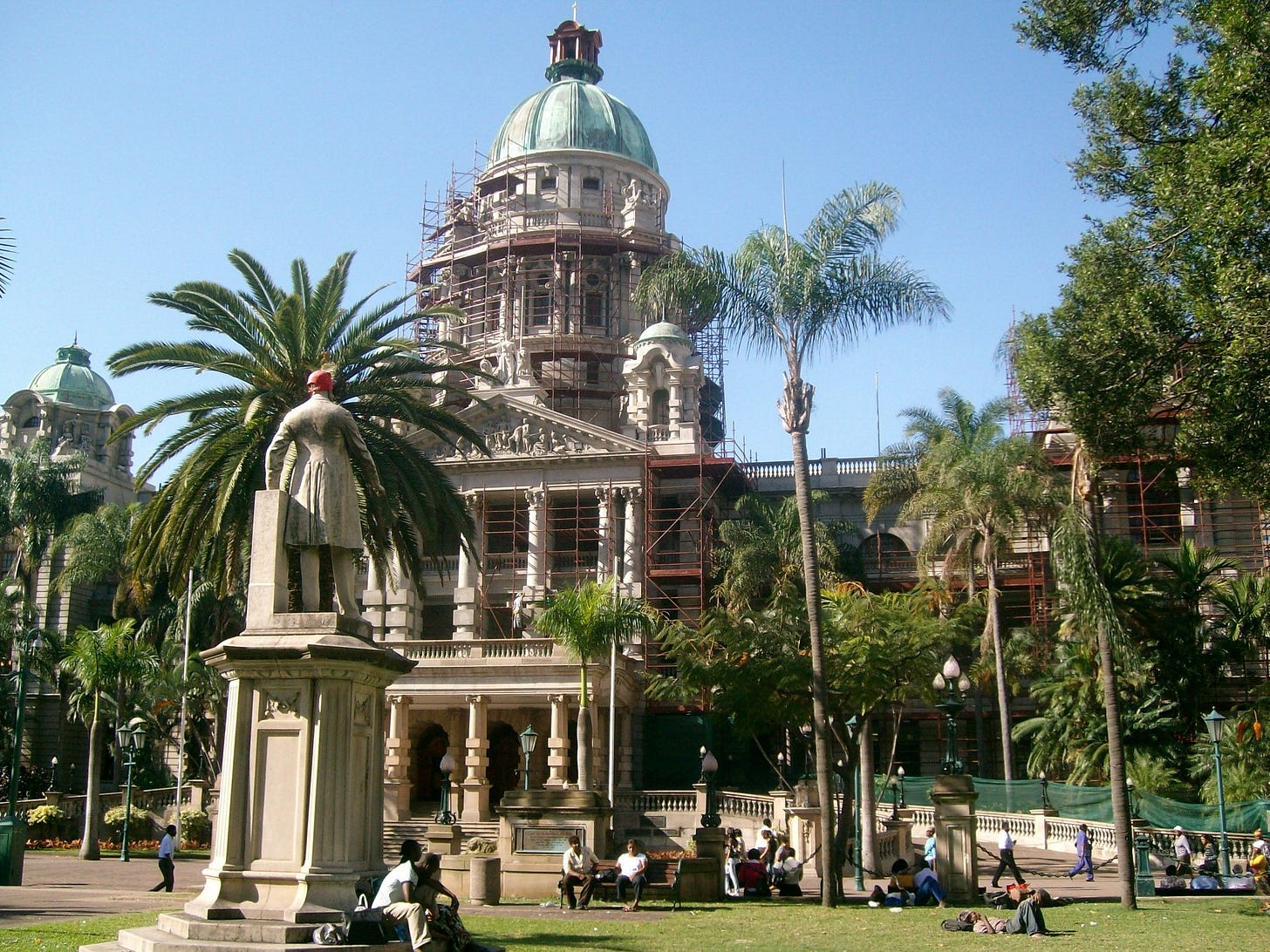 File:Durban City Hall, 263 West Street, Durban. 1883. Has Merorial Gardens too. 02.JPG