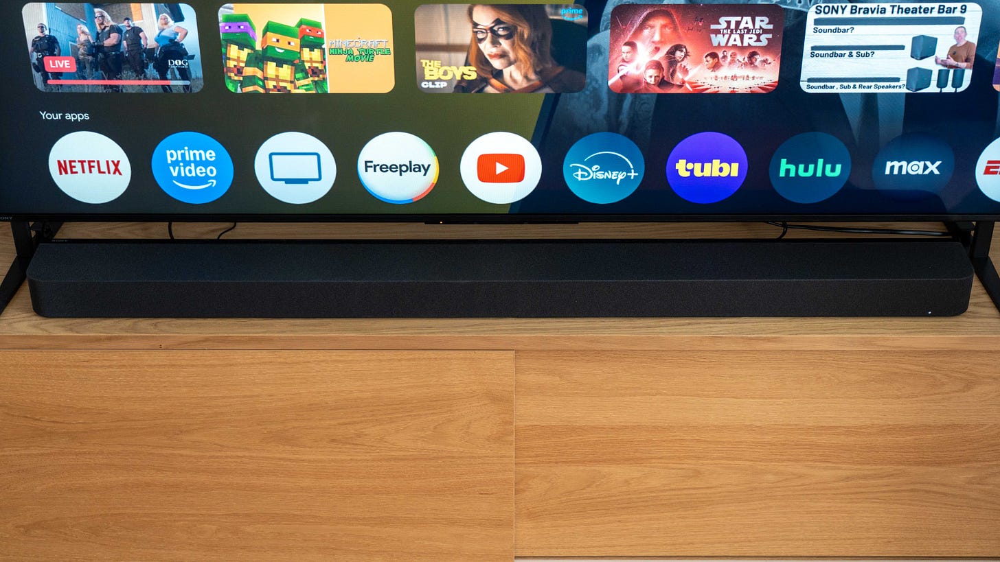 Sony Bravia Theater Bar 9 soundbar review Sony Bravia Theater Bar 9 soundbar review