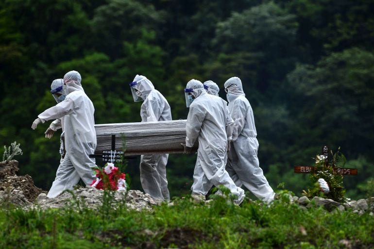 ‘Agonising milestone’: One million people dead from COVID-19