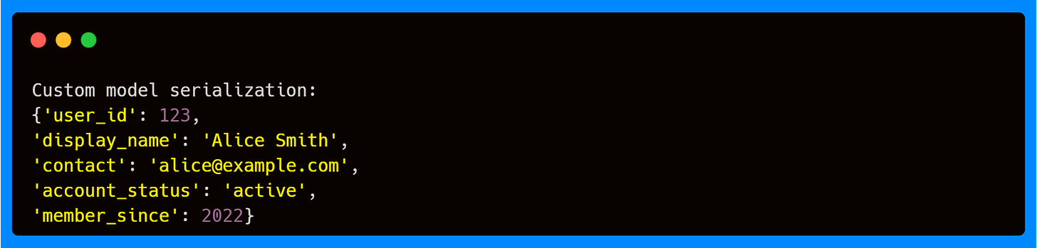 Model Serializer (Plain) Model Serializer (Plain)