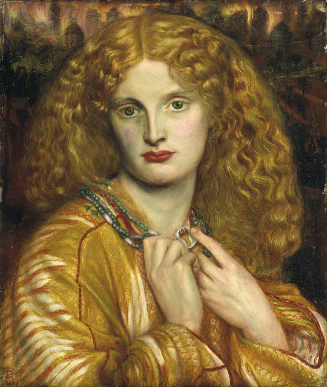 Helen of Troy - Dante Gabriel Rossetti - 1863