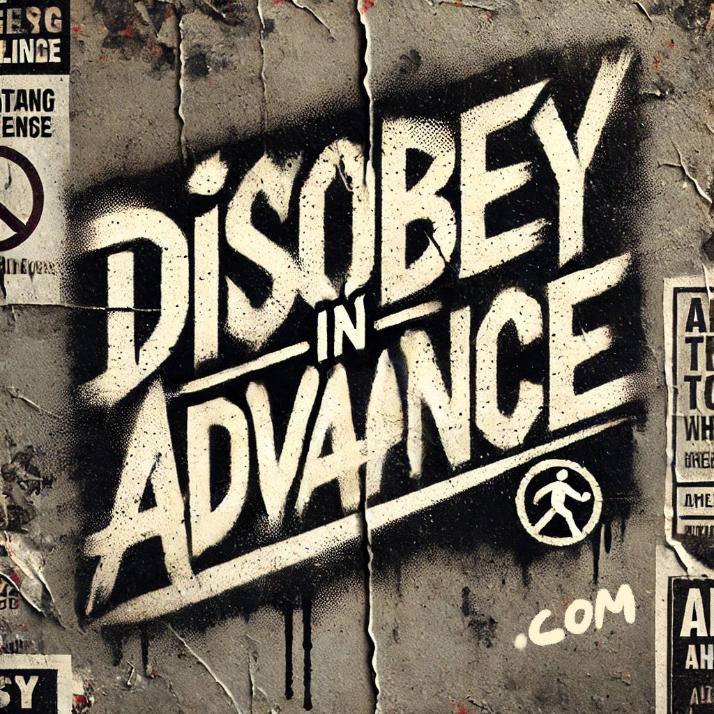Disobey in Advance