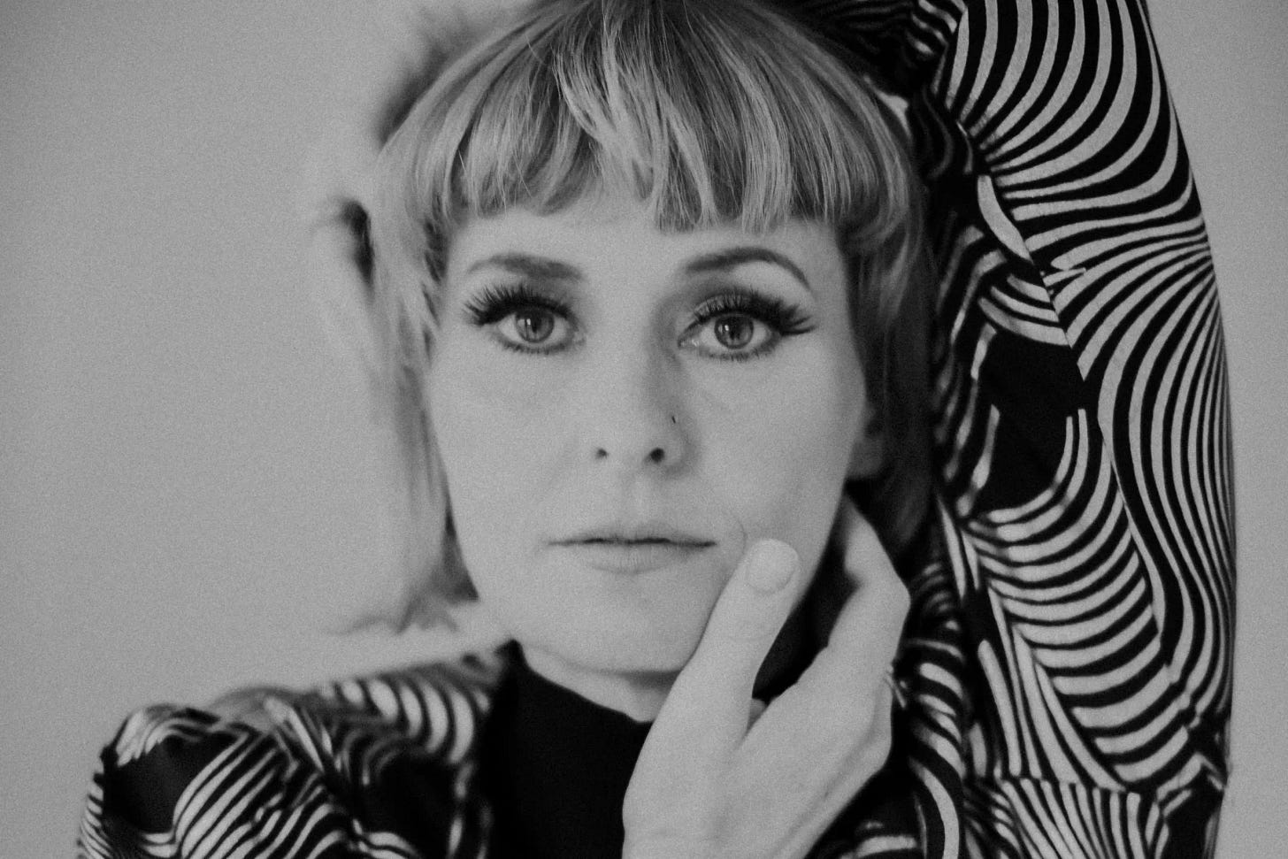 B&W headshot of singer songwriter Jenn Grant