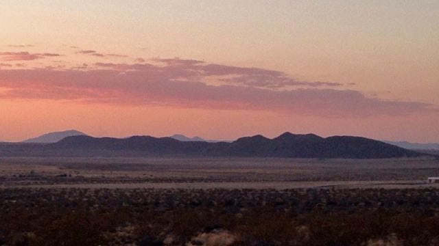 Joshua Tree sunset Joshua Tree sunset