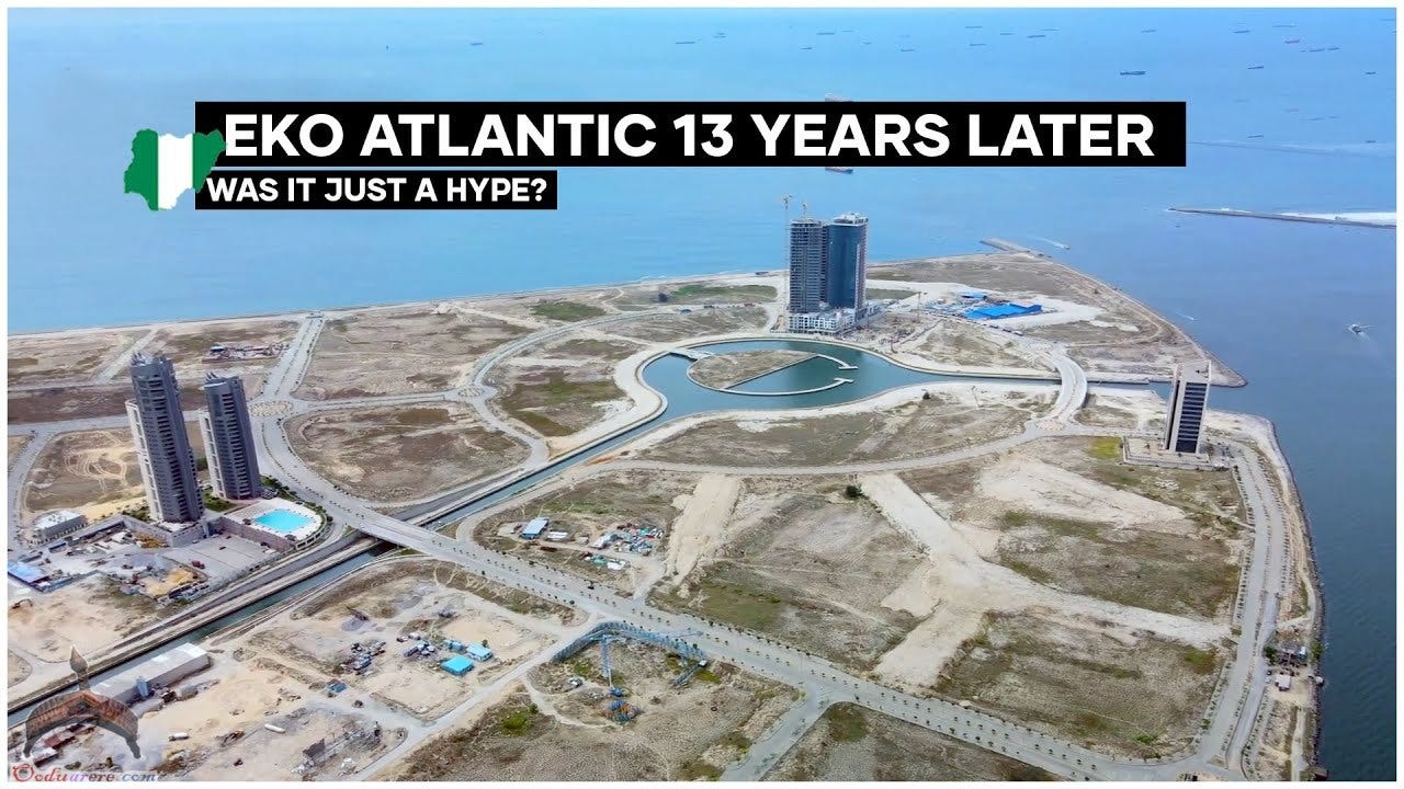Why Eko Atlantic City in Lagos is still Empty - Ọmọ Oòduà Why Eko Atlantic City in Lagos is still Empty - Ọmọ Oòduà