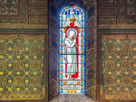Stained glass windows