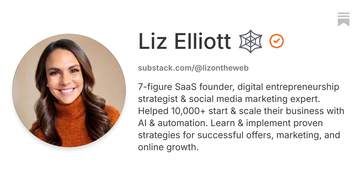 Liz Elliott 🕸️ | Substack