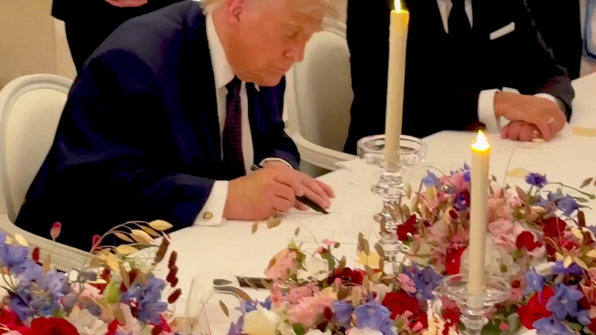 Trump At Versailles: Like Old Times, Mein Herr