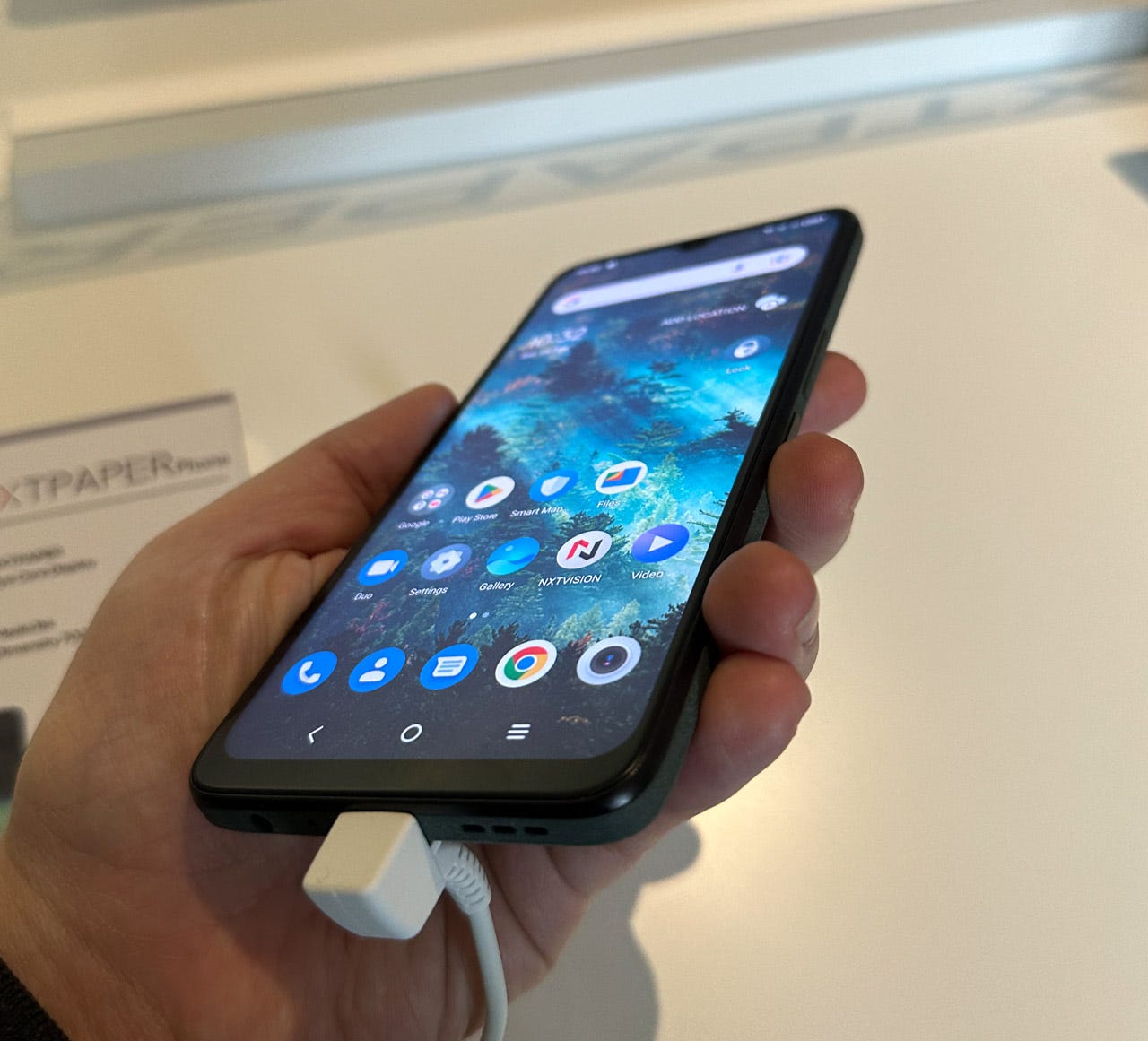 The TCL 40 NXTPAPER phone brings full-color e-ink to reality